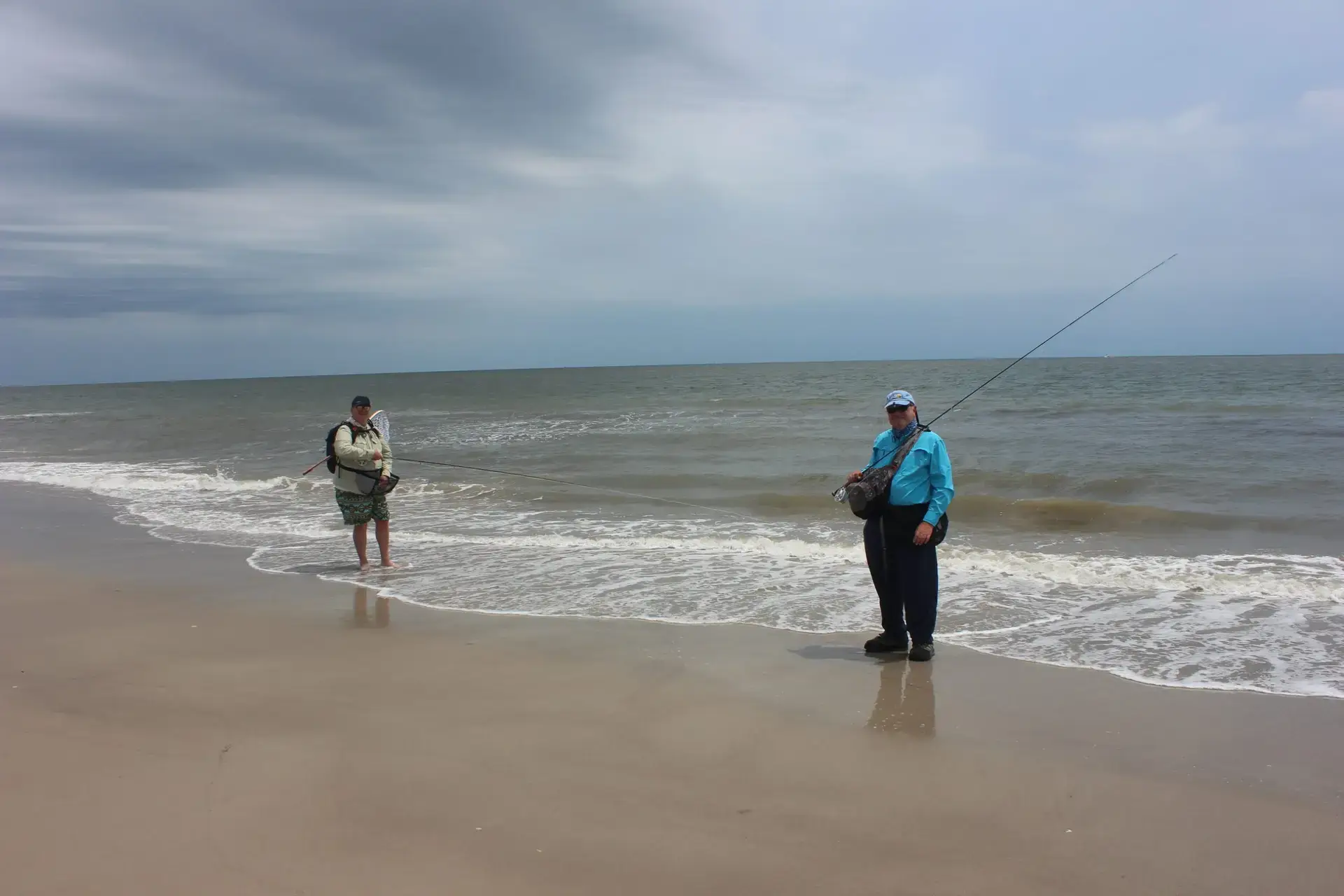 surf fishing