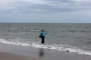 surf fishing