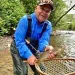 Jim Murray on Limestone Creek