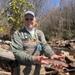 Harry Oakley with Mills River catch